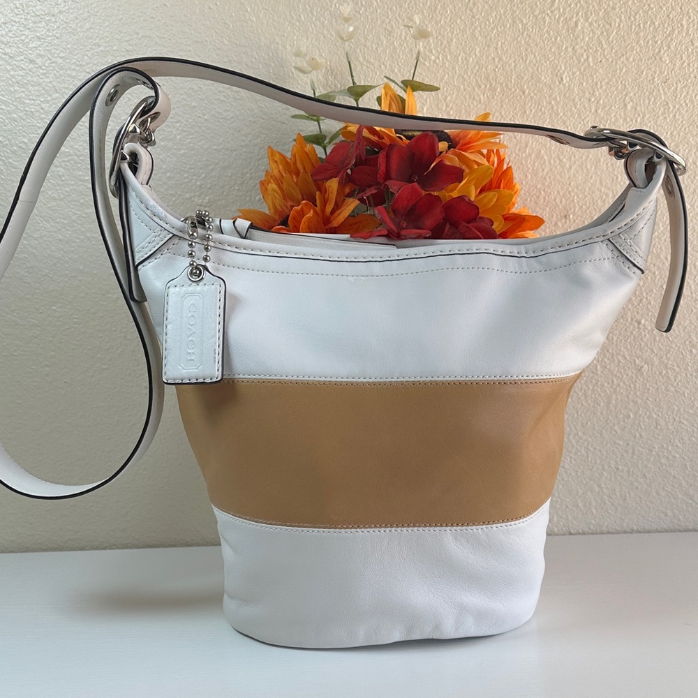 RARE Coach Rugby duffle bucket bag LIKE NEW